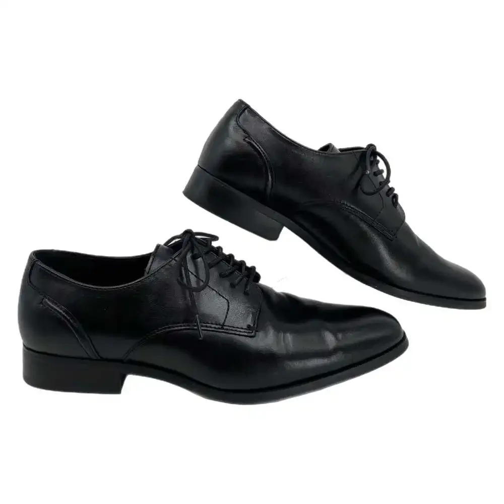 Abound Classic Black Lace-Up Oxford Shoes | Size 9